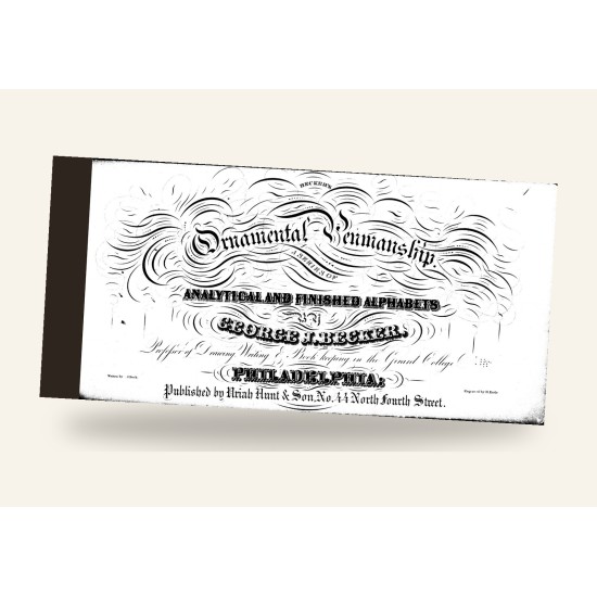 Becker's Ornamental Penmanship (1854) — Digital Download