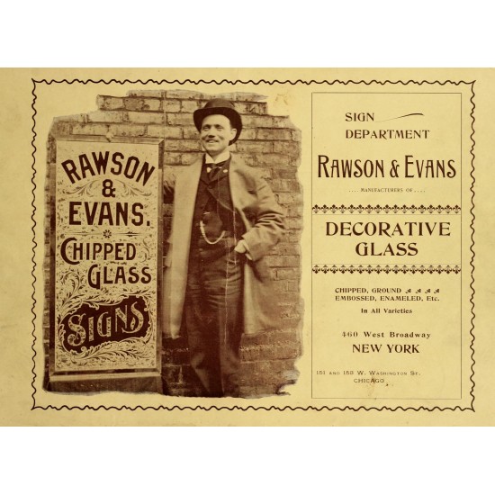 Chipped, Ground, Enameled and Embossed Glass (1895) — Digital Download