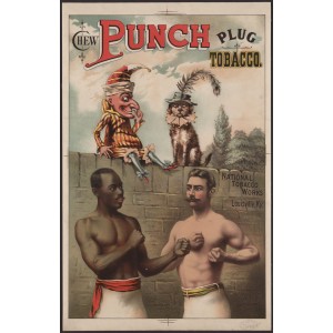 Chew Punch Boxers Cigar Box Label