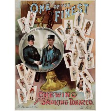 Finest Tobacco Cards Cigar Box Label Finest Tobacco Cards Cigar Box Label