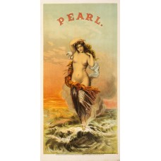 Pearl Nude 1871 Cigar Box Label