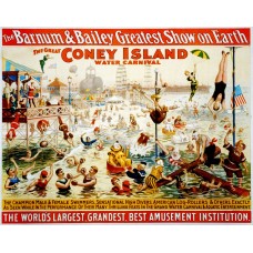 Barnum Bailey Coney Island Circus Poster Barnum Bailey Coney Island Circus Poster