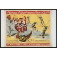Barnum Bailey Flying Dillons Circus Poster Barnum Bailey Flying Dillons Circus Poster