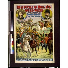 Buffalo Bill Cossacks Caucasus Circus Poster
