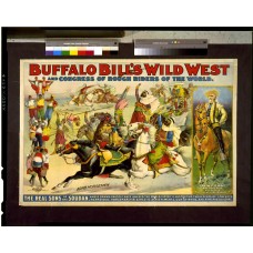 Buffalo Bill Soudan Battle Circus Poster Buffalo Bill Soudan Battle Circus Poster