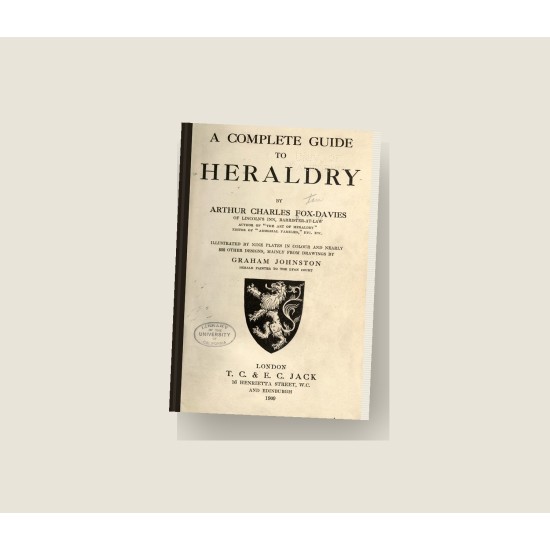 A Complete Guide to Heraldry (1909) — Digital Download A Complete Guide to Heraldry (1909) — Digital Download