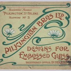 Designs for Embossed Glass (1904) — Digital Download