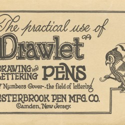 Drawlet Pens (1925) — Digital Download Drawlet Pens (1925) — Digital Download