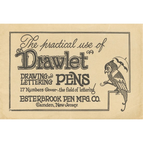 Drawlet Pens (1925) — Digital Download