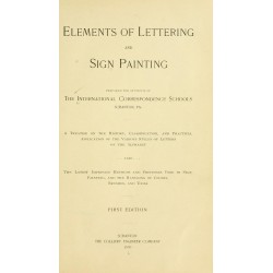 Elements of Lettering and Sign Painting (1899) — Digital Download Elements of Lettering and Sign Painting (1899) — Digital Download