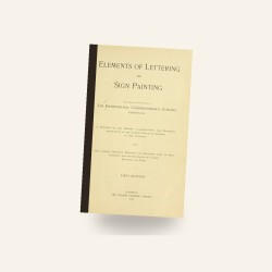 Elements of Lettering and Sign Painting (1899) — Digital Download