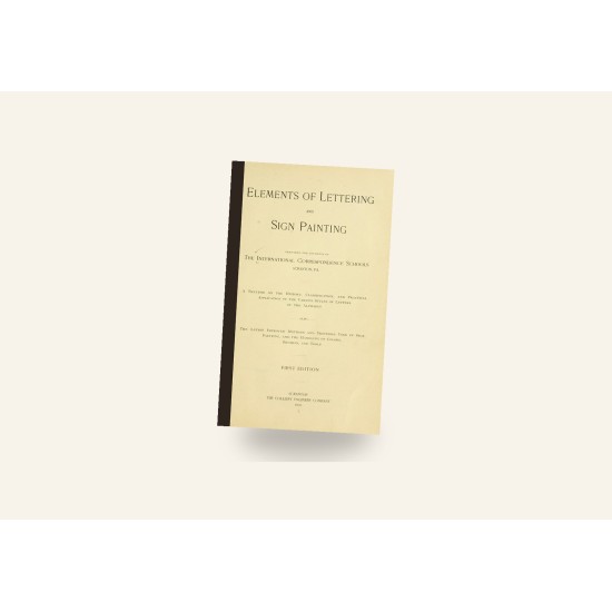 Elements of Lettering and Sign Painting (1899) — Digital Download