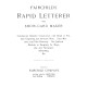 Fairchild's Rapid Letterer and Show-Card Maker (1910) — Digital Download
