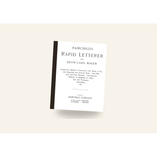 Fairchild's Rapid Letterer and Show-Card Maker (1910) — Digital Download