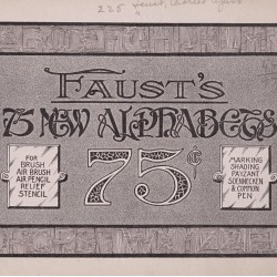 Faust's 75 New Alphabets (1912) — Digital Download