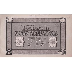 Faust's 75 New Alphabets (1912) — Digital Download Faust's 75 New Alphabets (1912) — Digital Download