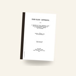 Free-Hand Lettering (1904) — Digital Download