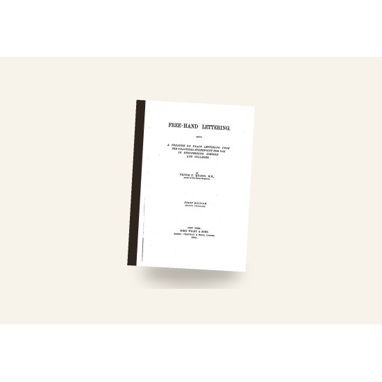 Free-Hand Lettering (1904) — Digital Download