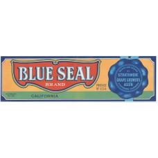 Blue Seal Fruit Crate Label