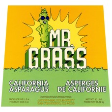 Mr Grass French Fruit Crate Label Mr Grass French Fruit Crate Label