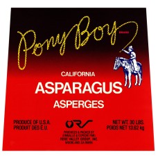Pony Boy Woodland Fruit Crate Label