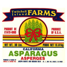 Twitchell Farms Fruit Crate Label
