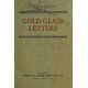 Gold Glass Letters (1910) — Digital Download