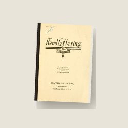 Hand Lettering (1912) — Digital Download