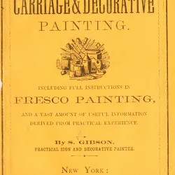 Haney's Manual of Sign, Carriage, and Decorative Painting (1870) — Digital Download