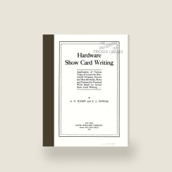 Hardware Show Card Writing (1913) — Digital Download