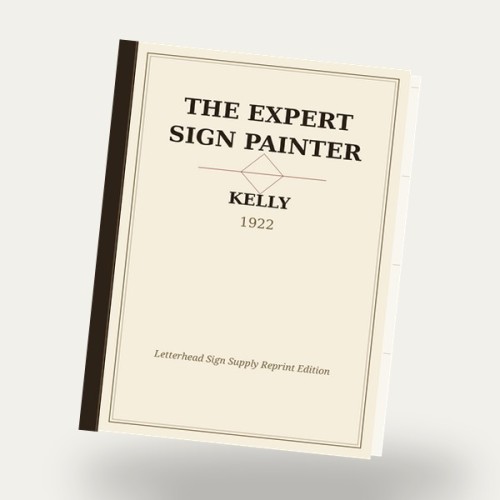 The Expert Sign Painter (1922) — Paperback Reprint