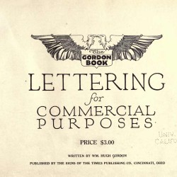 Lettering for Commercial Purposes (1918) — Digital Download