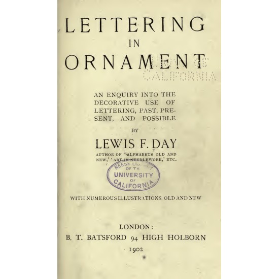 Lettering in Ornament (1902) — Digital Download
