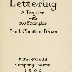 Letters & Lettering: A Treatise with 200 Examples (1902) — Digital Download