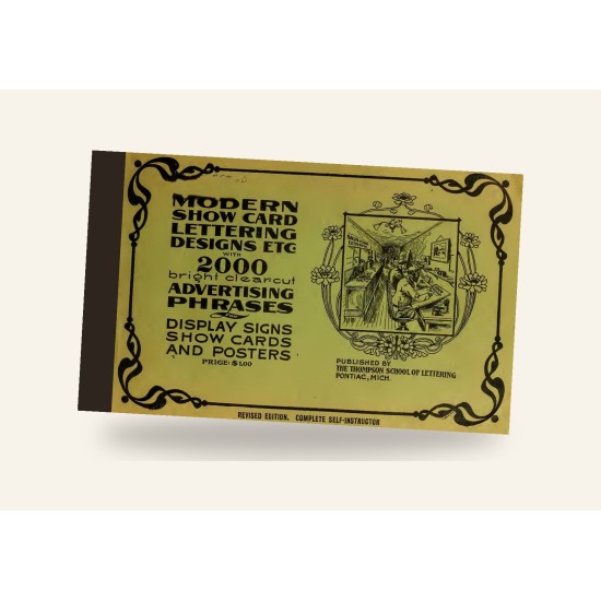 Modern Show Card Lettering, Designs and Advertising Phases (1906) — Digital Download