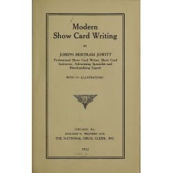 Modern Show Card Writing (1922) — Digital Download Modern Show Card Writing (1922) — Digital Download