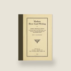 Modern Show Card Writing (1922) — Digital Download