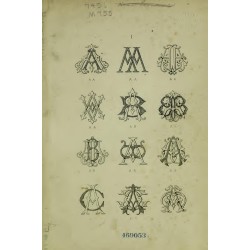A Monogram and Alphabet Album (1878) — Digital Download A Monogram and Alphabet Album (1878) — Digital Download
