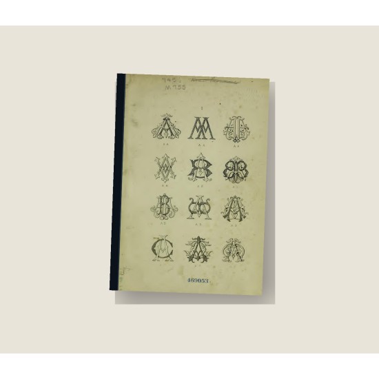 A Monogram and Alphabet Album (1878) — Digital Download