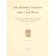 One Hundred Alphabets for the Show Card Writer (1919) — Digital Download