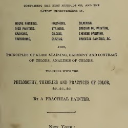 The Painter's Manual (1868) — Digital Download