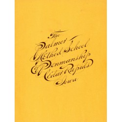 The Palmer Method School of Penmanship (1909) — Digital Download The Palmer Method School of Penmanship (1909) — Digital Download