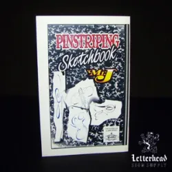 Pinstriping Sketchbook-booklet