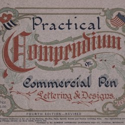 Practical Compendium of Commercial Pen Lettering & Designs (1918) — Digital Download Practical Compendium of Commercial Pen Lettering & Designs (1918) — Digital Download