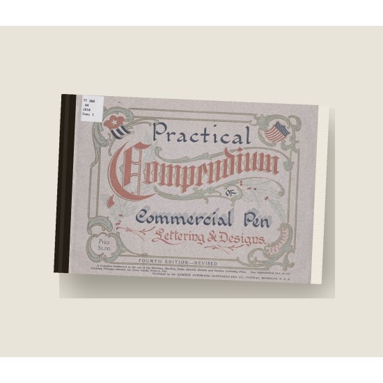 Practical Compendium of Commercial Pen Lettering & Designs (1918) — Digital Download
