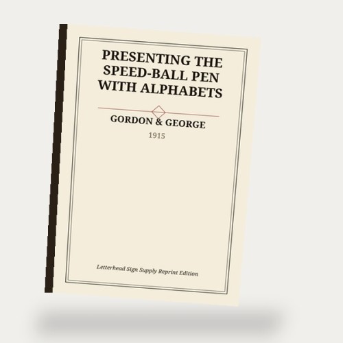 Presenting the Speed-Ball Pen with Alphabets (1915) — Paperback Reprint