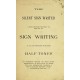 The Silent Sign Writer (1903) — Digital Download