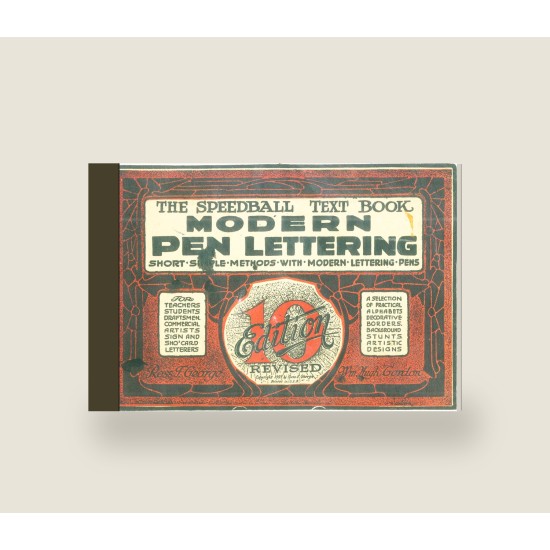 Speedball 10th Edition Textbook (1927) — Digital Download