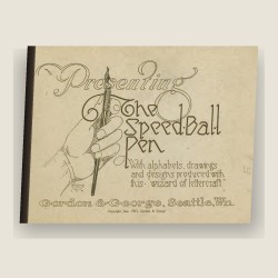Presenting the Speed-Ball Pen, with Alphabets (1915) — Digital Download