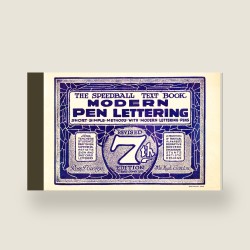 Speedball Text Book: Modern Pen Lettering, 7th Edition (1923) — Digital Download